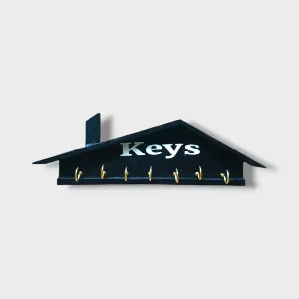 Elegant Wooden Key Holder for Wall Decoration | Stylish & Functional - Image 3