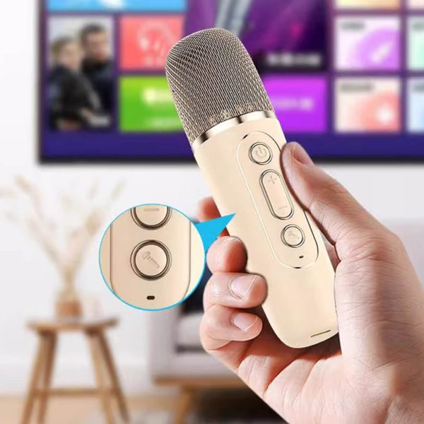 K12 Portable Karaoke Machine with Bluetooth & Wireless Mics - Image 6