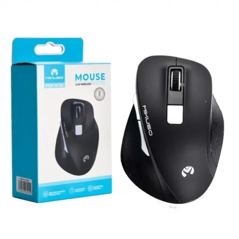 MOS-W102 Mikuso Wireless Mouse – 2.4GHz USB Optical Mouse for Laptop & PC