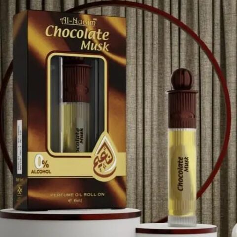 Chocolate Musk Attar Roll-On 6ml – Sweet Warm Alcohol-Free Perfume Oil