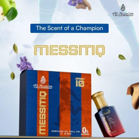 Al-Nuaim Messitiq Perfume Oil Roll On 9.9ml – Long Lasting Alcohol Free Attar for Men