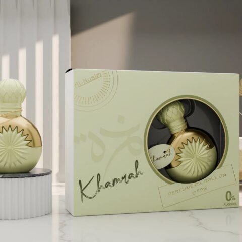 Al Nuaim Khamrah Attar Roll-On (9ML) – Premium Alcohol-Free Long Lasting Perfume Oil