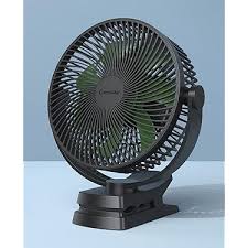 KK-18 Clip Fan – Portable USB Rechargeable Clip-On Fan for Home, Office & Travel