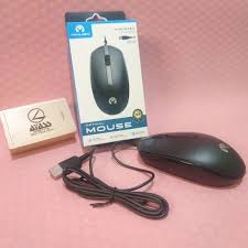 MIKUSO MOS-372U USB Wired Mouse – High Precision Optical USB Mouse for Laptop & Desktop