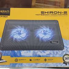 MIKUSO SHIRON-2 Notebook Cooling Pad – USB Laptop Cooling Stand with Silent Fan