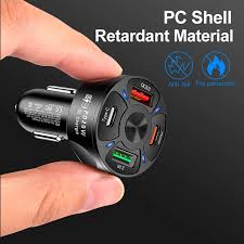 PEHS PD20W QC3.0 Car Charger – Dual Port Fast Charging USB Car Adapter