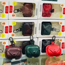 Pods Pro 2 Protective Leather Case – Premium Shockproof Leather Cover with Keychain for AirPods Pro 2