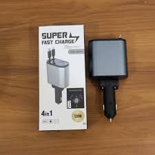 RZ-001 Dual USB Fast Car Charger – 2-Port Quick Charging Car Adapter for Smartphones & Tablets