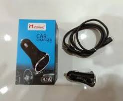 WKN-03A 5 in 1 Car Charger – Multi-Port Fast Charging Car Adapter with Retractable Cables